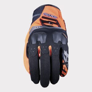 Gants Five TFX4 — Noir / Orange fluo
