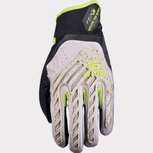 Gants Five TFX5 — Sable / Jaune fluo