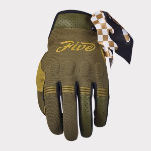 Gants Five SCRAMBLER Femme — Kaki / Camel