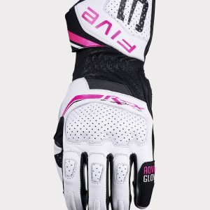 Gants Five RFX SPORT EVO Femme — Blanc / Rose fluo