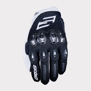 Gants Five STUNT EVO2 AIRFLOW Femme — Noir / Blanc