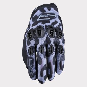 Gants Five STUNT EVO2 Femme — LEOPARD Gris