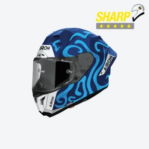 Casque Airoh GP 800 SWAIN BLUE GLOSS