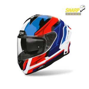 Casque Airoh SPARK 2 BLADE BLUE/RED GLOSS