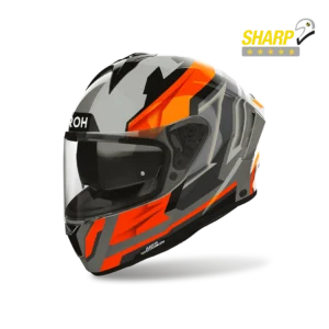 Casque Airoh SPARK 2 BLADE ORANGE FLUO GLOSS