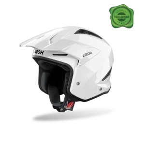 Casque Airoh TRR II COLOR WHITE GLOSS