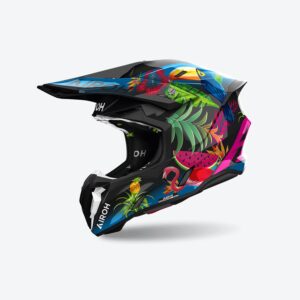 Casque Airoh TWIST 3 AMAZONIA GLOSS