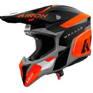 Casque Airoh WRAAAP CONQUER ORANGE MATT
