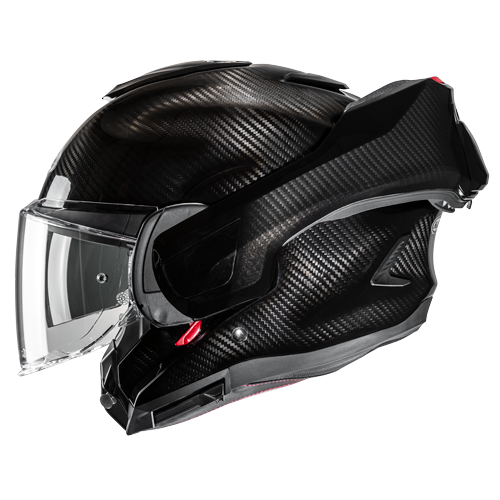 Casque HJC F100 CARBON – NOIR – Image 2