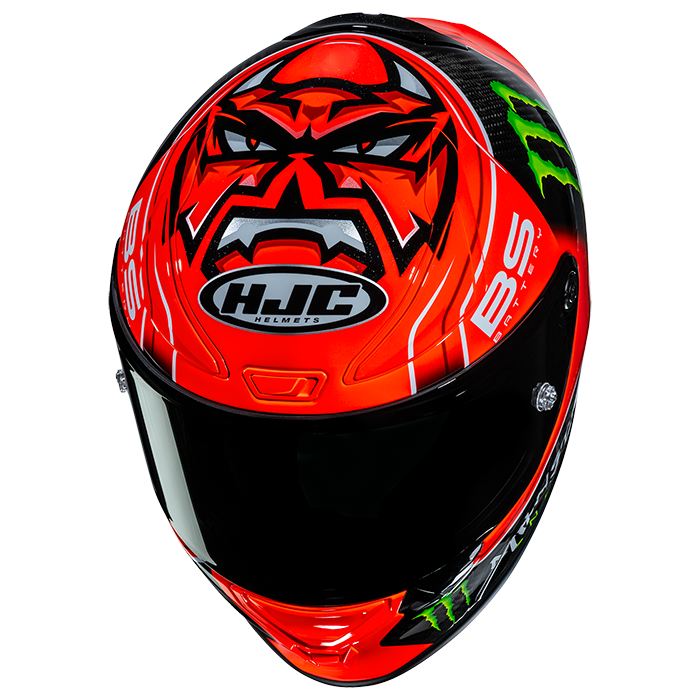 Casque HJC RPHA 1 V2 CARBON QUARTARARO REPLICA – MC1 – Image 2