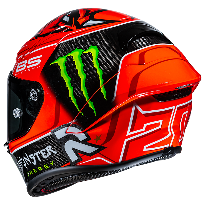 Casque HJC RPHA 1 V2 CARBON QUARTARARO REPLICA – MC1 – Image 3