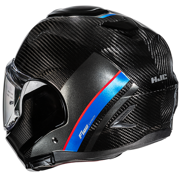 Casque HJC F100 CARBON STAN – MC21 – Image 3