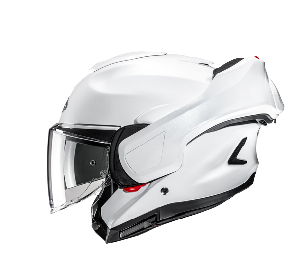 Casque HJC F100 – BLANC PERLE – Image 2