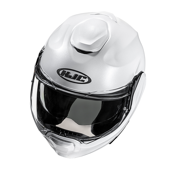 Casque HJC F100 – BLANC PERLE – Image 4