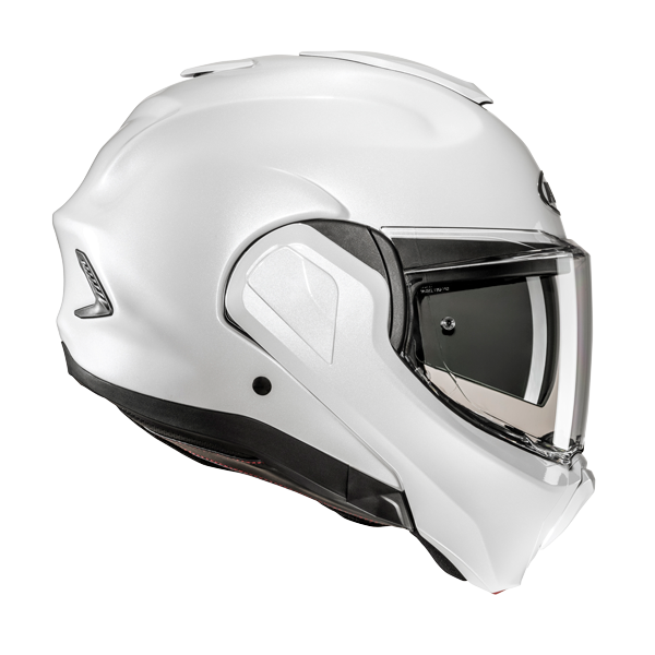 Casque HJC F100 – BLANC PERLE – Image 3