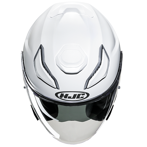 Casque HJC F31 – BLANC PERLE – Image 4